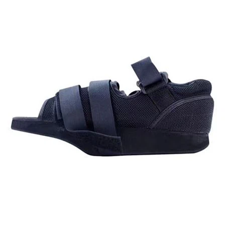 Physiotherapy Orthopedics Canvas Cast Shoes Sandal Post-Op After Surgery Boots Semi-Sturdy Sole